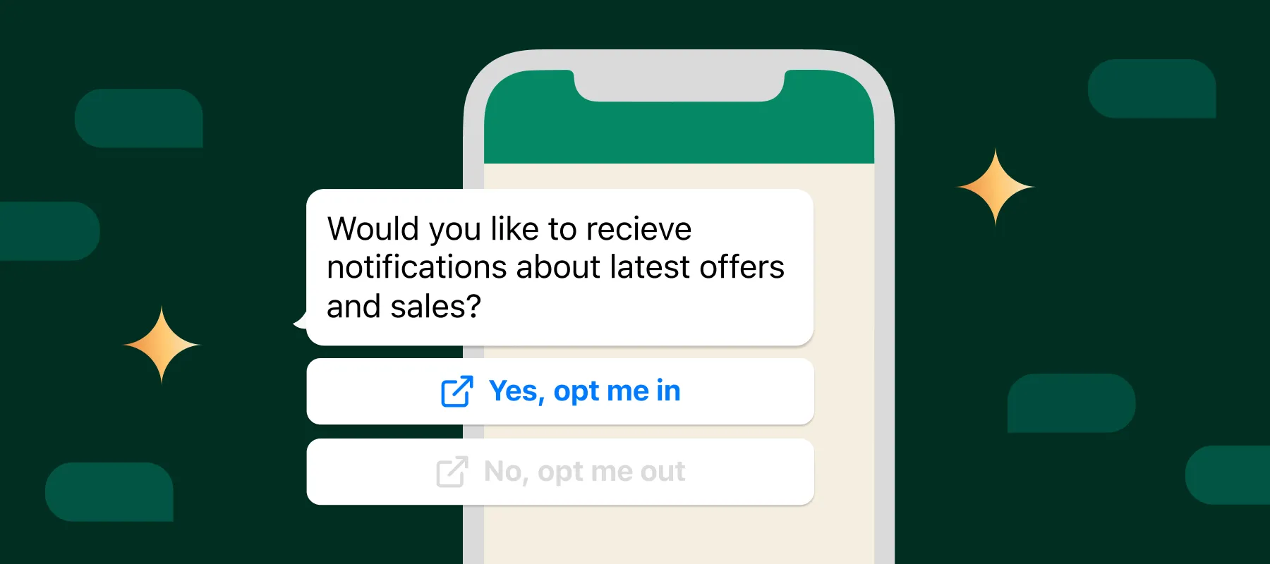 Opt-in, opt-out i przycisk LEAVE w WhatsApp